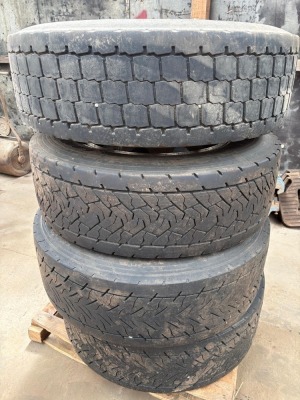 4 x 315/70 R22.5 Rims and Tyres - 2