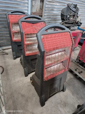 3x Rhino TQ3 230V & 240V Infrared Heaters - 13