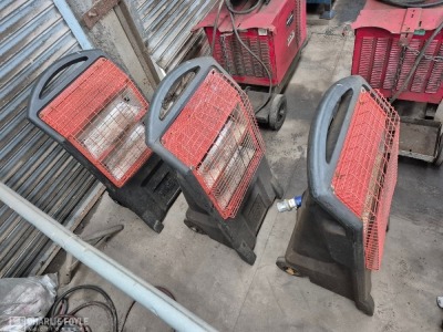 3x Rhino TQ3 230V & 240V Infrared Heaters - 14