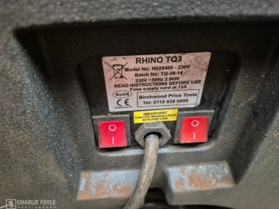 2 x Rhino TQ3 H029400 &ndash; 230V Infrared Heaters - 5