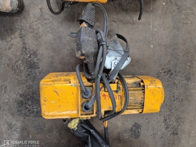 2009 Kito Corp 250kg 2m Electric Chain Hoist