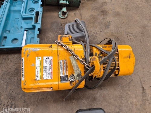 2020 Kito Corp 250kg 3M Electric Chain Hoist