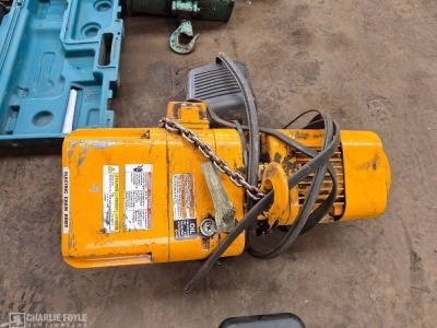 2020 Kito Corp 250kg 3M Electric Chain Hoist