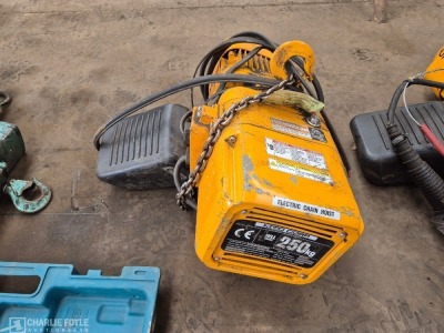 2020 Kito Corp 250kg 3M Electric Chain Hoist - 2