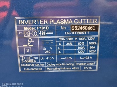 Unused R-Tech P101D Inverter Plasma Cutter - 12