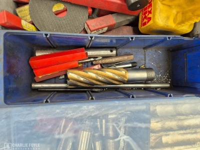 Qty Misc Drill Bits, Reamers - 4