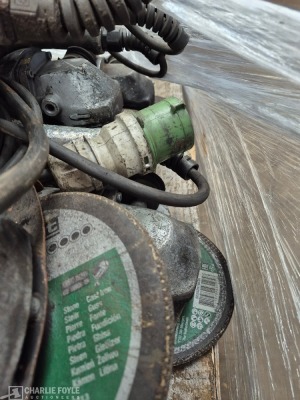 Qty Misc Power Tools, Mostly Grinders - 3