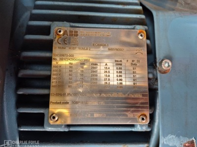 2024 ABB IEC60034-1 M3BP 160 MLB 2 Electric Motor - 4