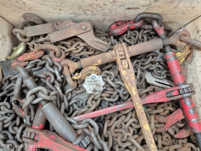 Qty Misc Chains & Tighteners - 7