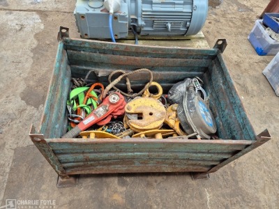 Plate & Girder Clamps, Lever Hoist, Chains, Fall Arrest Blocks etc - 3