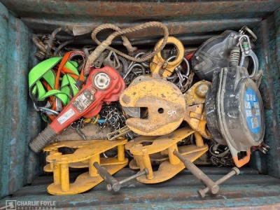 Plate & Girder Clamps, Lever Hoist, Chains, Fall Arrest Blocks etc - 4