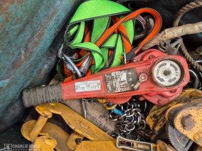 Plate & Girder Clamps, Lever Hoist, Chains, Fall Arrest Blocks etc - 5