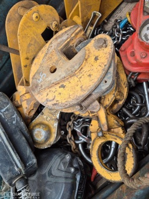 Plate & Girder Clamps, Lever Hoist, Chains, Fall Arrest Blocks etc - 6