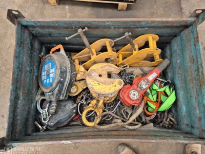 Plate & Girder Clamps, Lever Hoist, Chains, Fall Arrest Blocks etc - 9