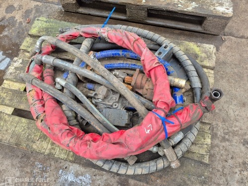 Hydraulic Pipes & Valves from Volvo FH Tipping Equipment Pump