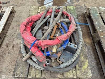 Hydraulic Pipes & Valves from Volvo FH Tipping Equipment Pump - 2