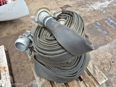 Qty 4 Inch Flat Water Pipe