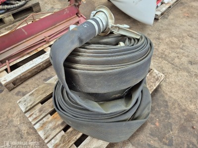 Qty 4 Inch Flat Water Pipe - 2