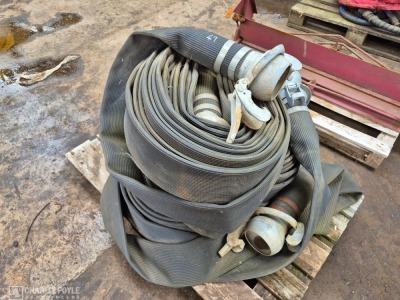 Qty 4 Inch Flat Water Pipe - 3