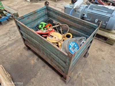 Plate & Girder Clamps, Lever Hoist, Chains, Fall Arrest Blocks etc - 2