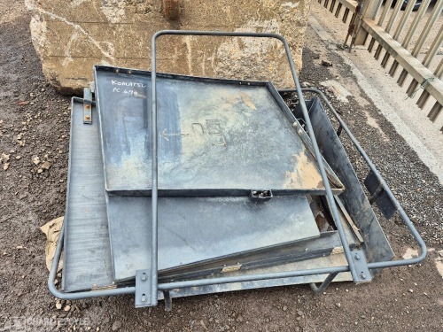 Cab Guards to Suit Komatsu PC490