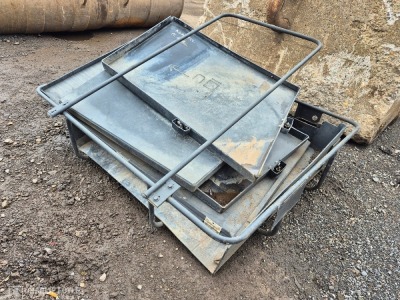 Cab Guards to Suit Komatsu PC490 - 4
