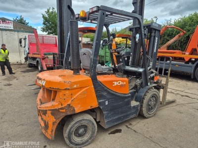 2020 Doosan D30GP 3ton Diesel Forklift - 24