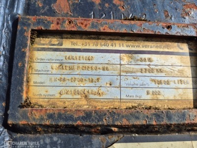 2016 Veraned HH-99-2700-10,8 Digging Bucket 2700mm Width - 10