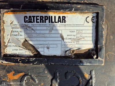 2013 Caterpillar S325 Hydraulic Rotating Shear, 80mm Pins - 3