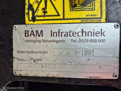 2015 Caterpillar S320B Hydraulic Rotating Shear, 80mm Pins - 12