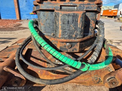Caterpillar G325B Rotating Selector Grab, 90mm Pins - 13
