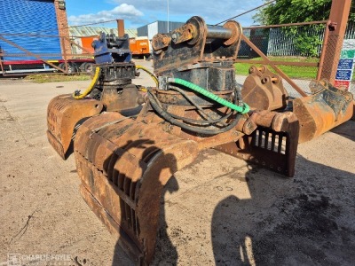 Caterpillar G325B Rotating Selector Grab, 90mm Pins - 15