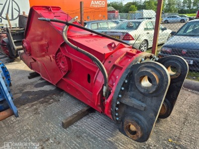 Verachtert VHS60 Hydraulic Rotating Shear, 130mm Pins