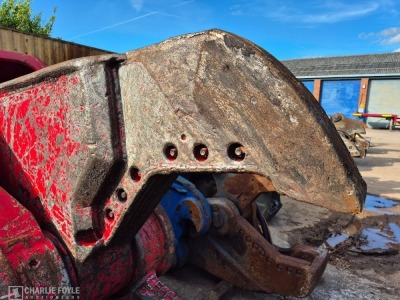 Verachtert VHS60 Hydraulic Rotating Shear, 130mm Pins - 7