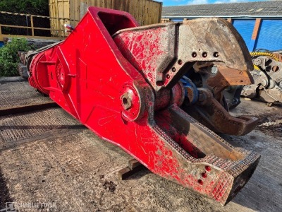 Verachtert VHS60 Hydraulic Rotating Shear, 130mm Pins - 9