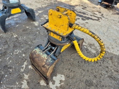 2023 Mustang Hydraulic Rotating Grab, 35mm Pins, - 9