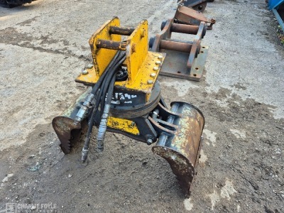 2023 Mustang Hydraulic Rotating Grab, 35mm Pins, - 11