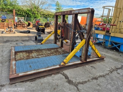 Fabricated Hydraulic Attachment Test Rig