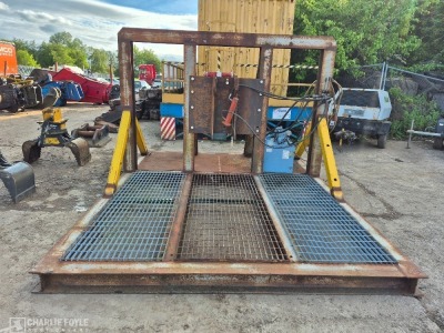 Fabricated Hydraulic Attachment Test Rig - 2