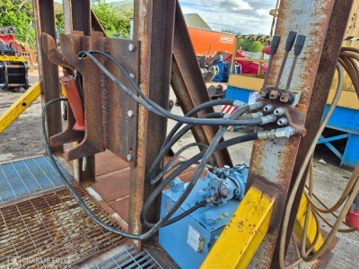 Fabricated Hydraulic Attachment Test Rig - 12