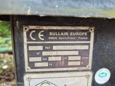 1995 Sullair Drawbar Compressor - 11