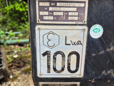 1995 Sullair Drawbar Compressor - 13