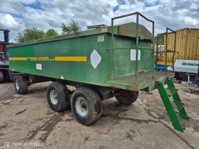 Bundie Bower Tri Axle Drawbar 9000Ltr Fuel Bowser - 13