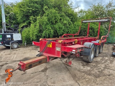2007 Wheelbase Triaxle Drawbar RoRo Trailer