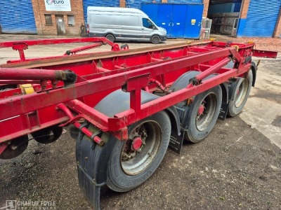 2007 Wheelbase Triaxle Drawbar RoRo Trailer - 24