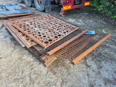 Qty Misc Size Screen Meshes & Punch Plates - 2