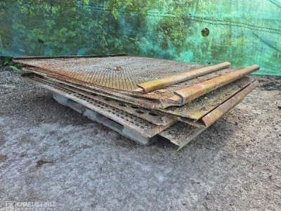 Qty Misc Size Screen Meshes & Punch Plates - 2
