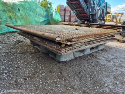 Qty Misc Size Screen Meshes & Punch Plates - 8