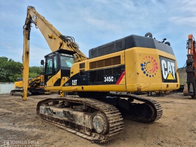2008 Caterpillar 345CL UHR 27m High Reach Demolition Excavator