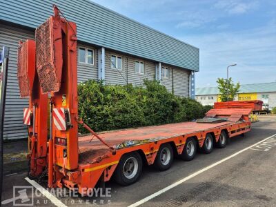 2017 Ozgul LW5 5 Axle Extending Low Loader
